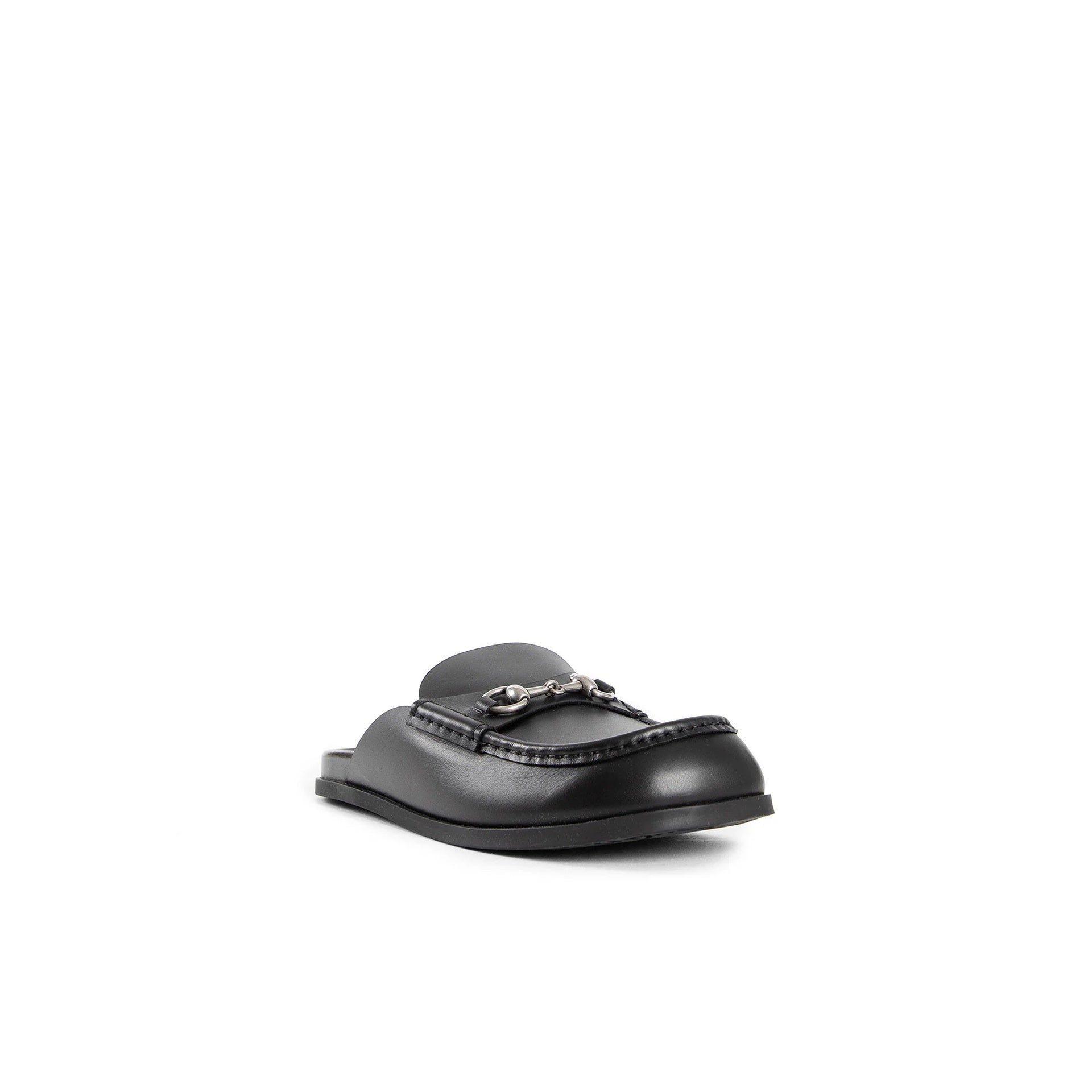 Gucci Horsebit Leather Mules