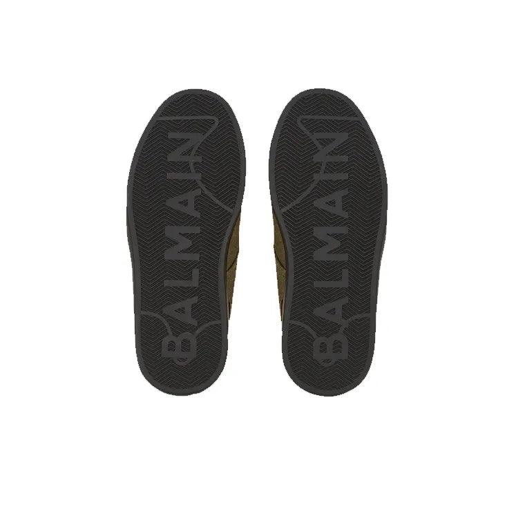BALMAIN Logo-print B-Court Sneakers