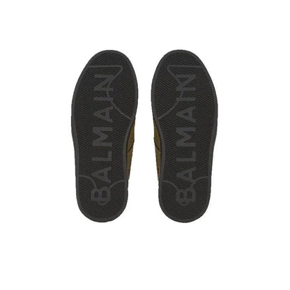 BALMAIN Logo-print B-Court Sneakers