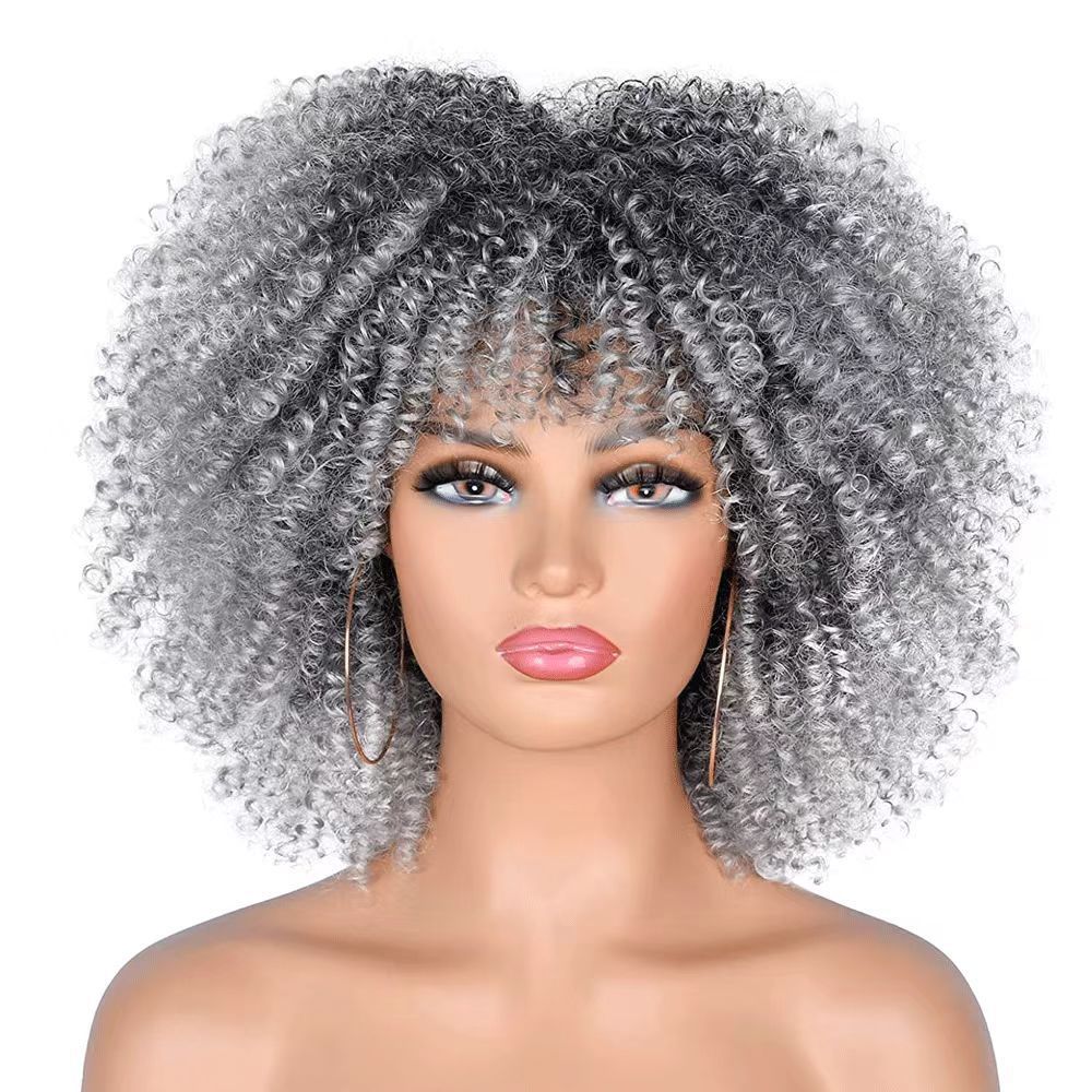 Short Curly Synthetic Wigs