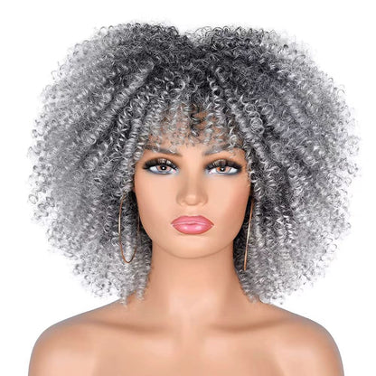 Short Curly Synthetic Wigs
