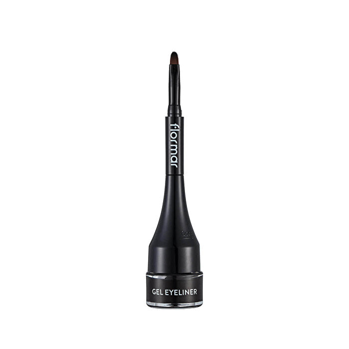 Flormar Gel Liquid Eyeliner GE01 Black - High Pigment Formula | Smooth Finish