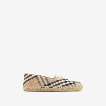 Burberry Check Mews Espadrilles