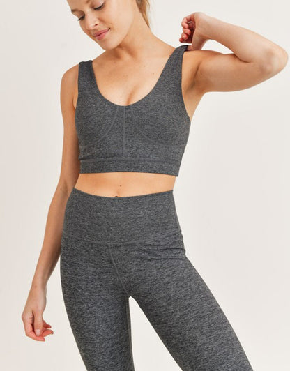 In The Air Sports Bra - H Grey