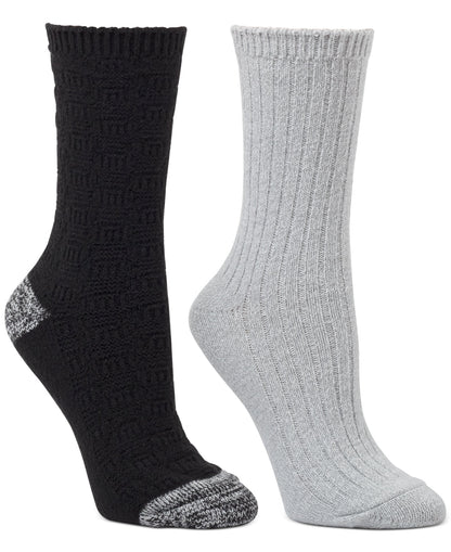 Cuddl Duds Womens 2-Pack Boot Socks Size 9/11