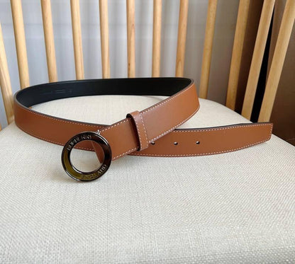 Burberry Leather Vintage Belt &