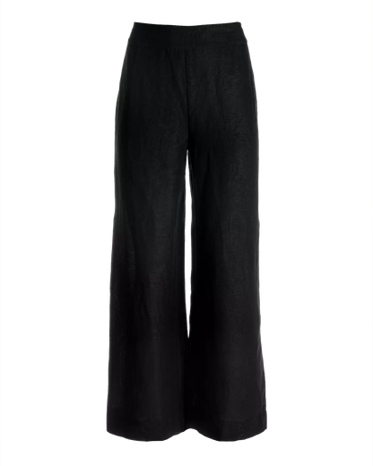 Boston proper Malibu Linen Cropped Pant, Size Small