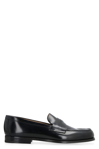 PRADA Classic Leather Loafers for Men