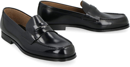PRADA Classic Leather Loafers for Men