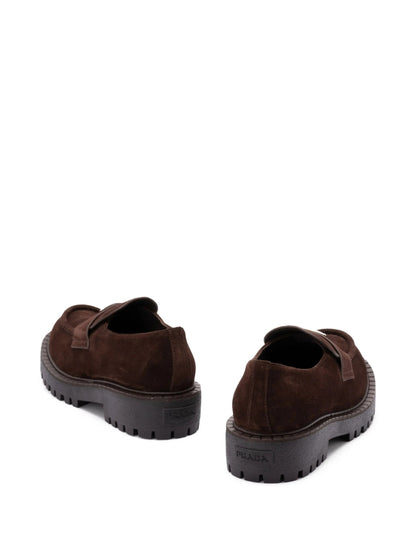 PRADA Leather Loafer for Men - FW25