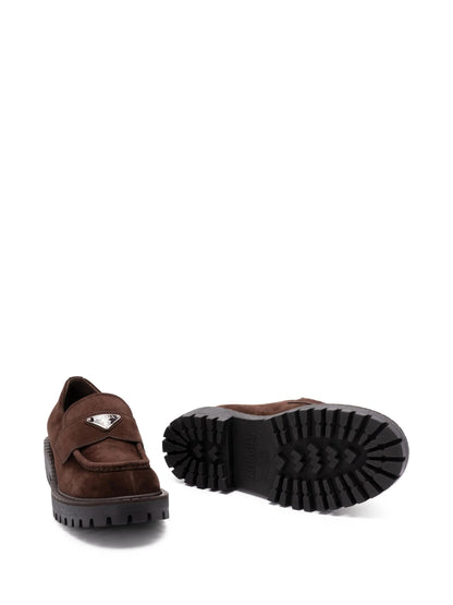 PRADA Leather Loafer for Men - FW25