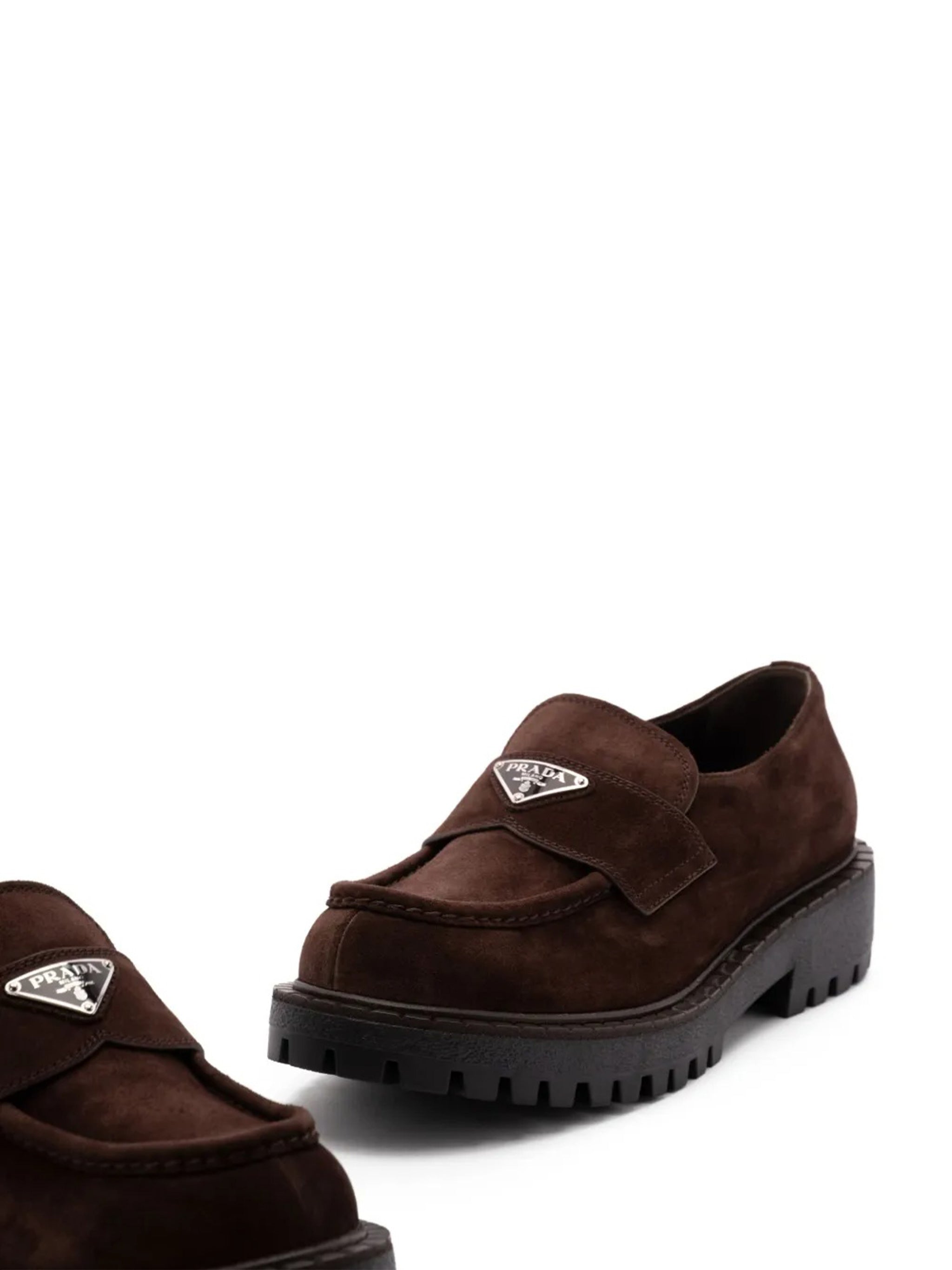 PRADA Leather Loafer for Men - FW25