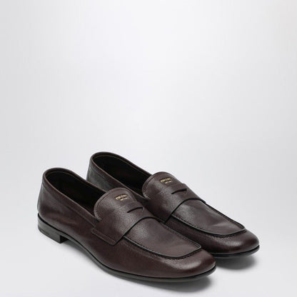 PRADA Stylish Leather Loafers for Men
