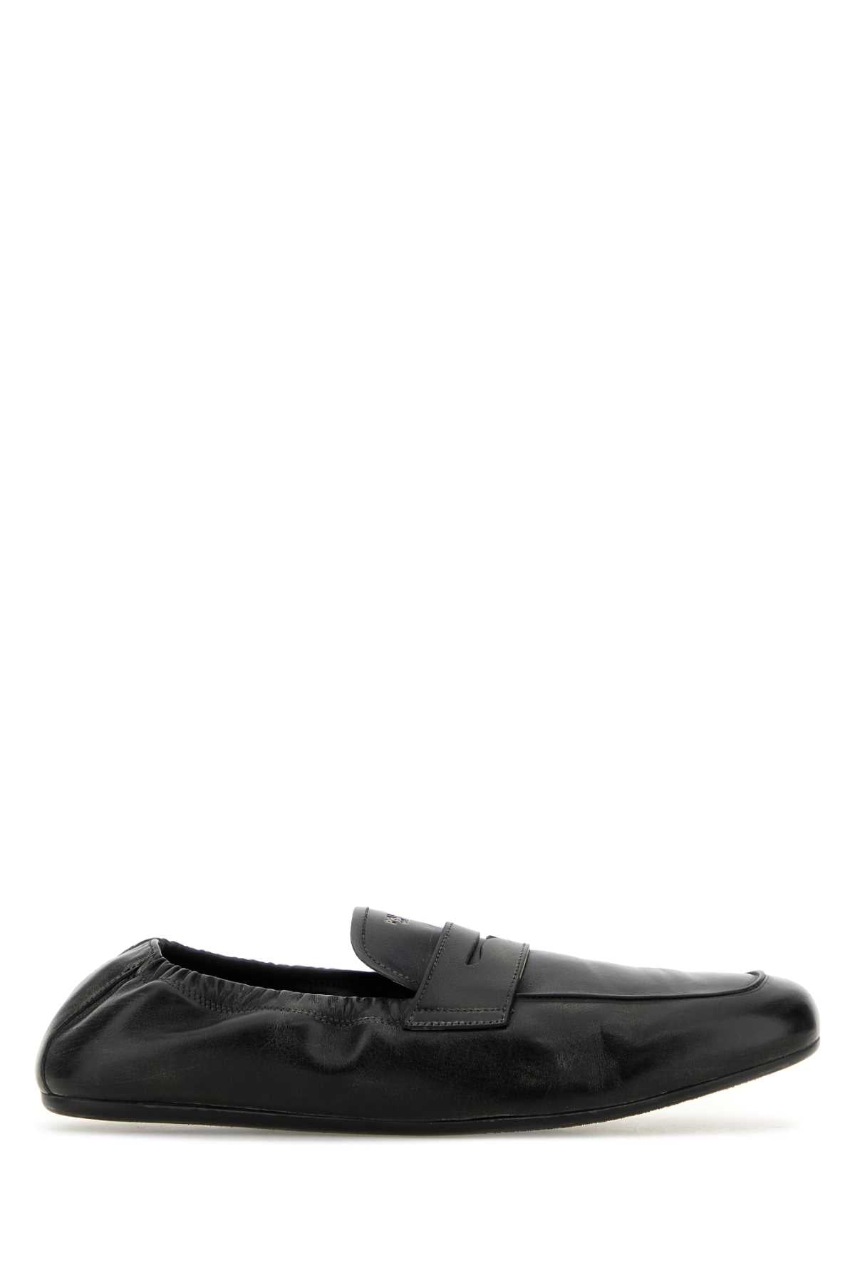 PRADA Elegant Leather Loafers for Men