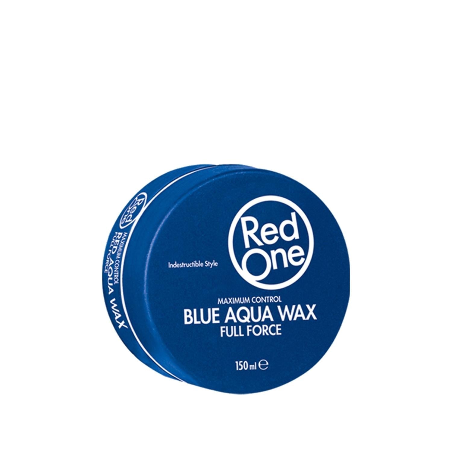 RedOne Blue Aqua Hair Wax 150ml - Styling Hair Wax for Men &amp; Women, 5.07 fl oz