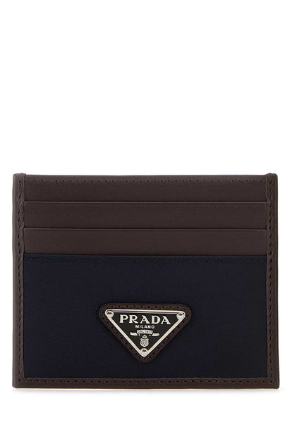 PRADA Mini Leather Card Holder