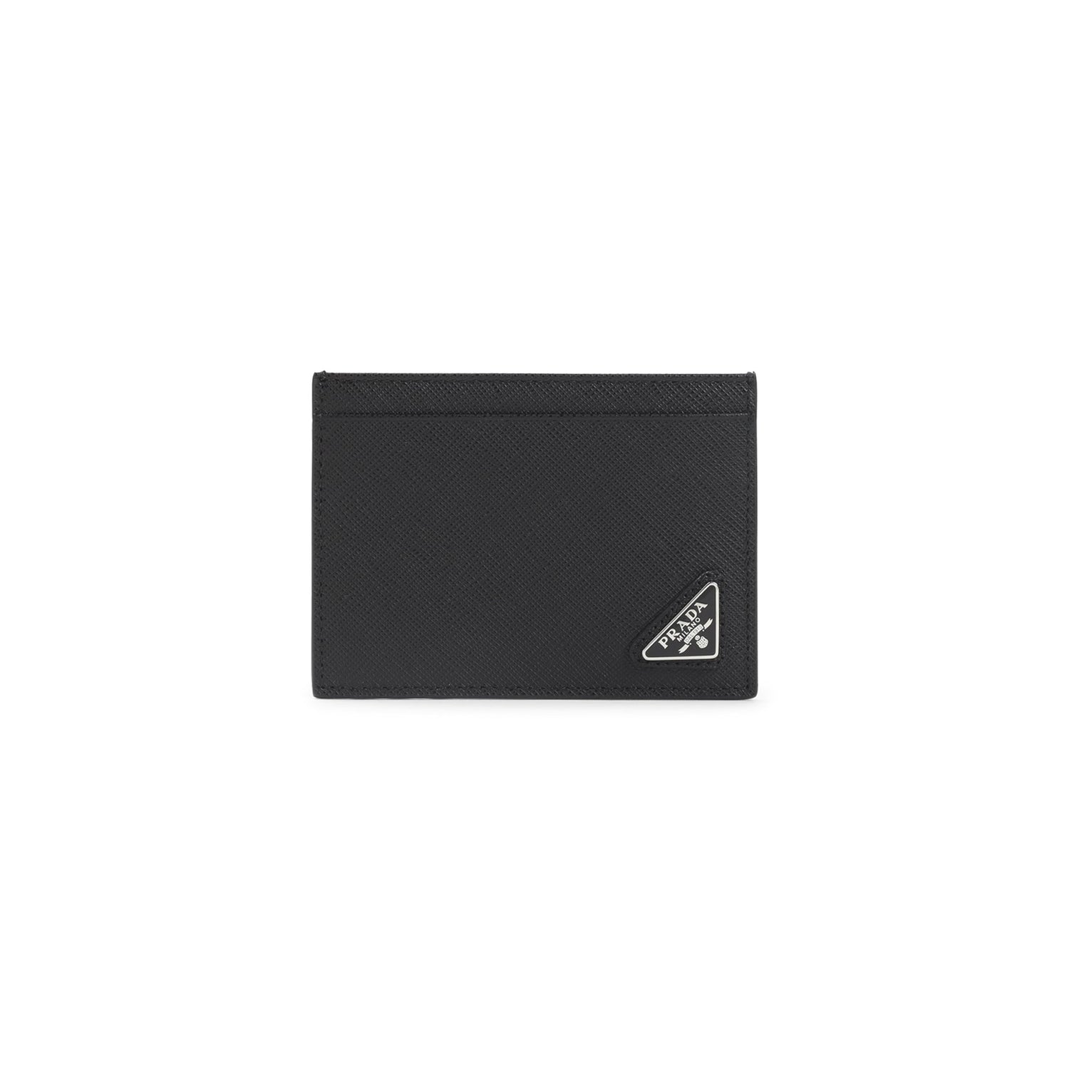 PRADA Mini Saffiano Leather Cardholder