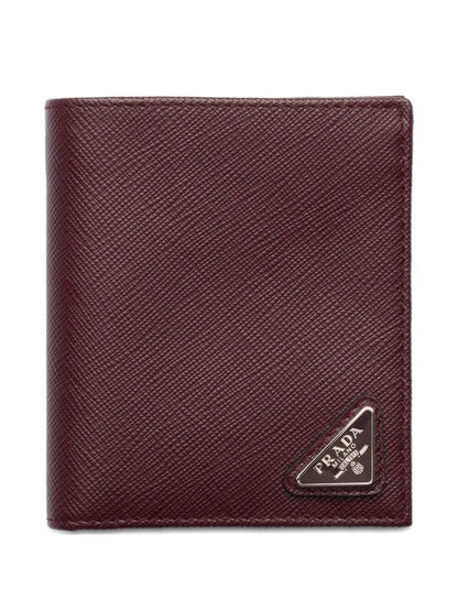 PRADA Mini Saffiano Leather Wallet - Compact Design