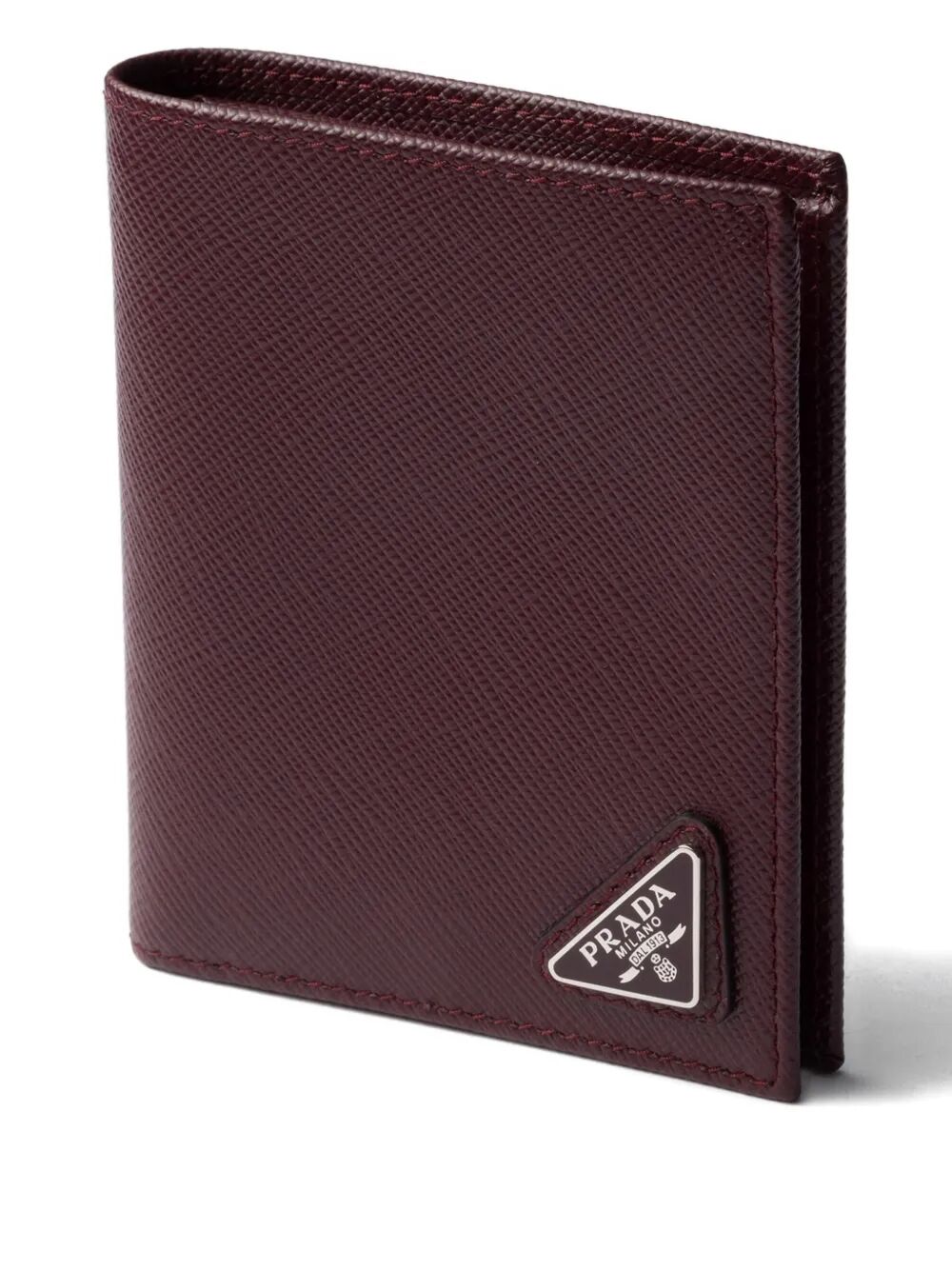 PRADA Mini Saffiano Leather Wallet - Compact Design