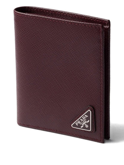 PRADA Mini Saffiano Leather Wallet - Compact Design