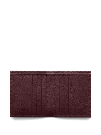 PRADA Mini Saffiano Leather Wallet - Compact Design