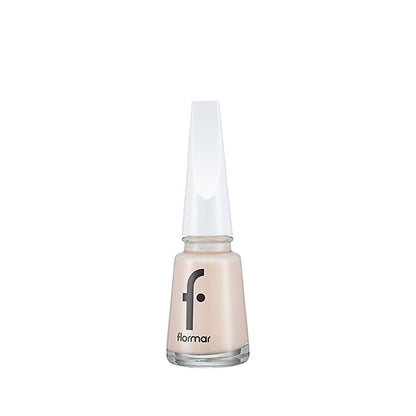 Flormar Nail Enamel - Beige Latte 305 | High Pigment, Long-Lasting