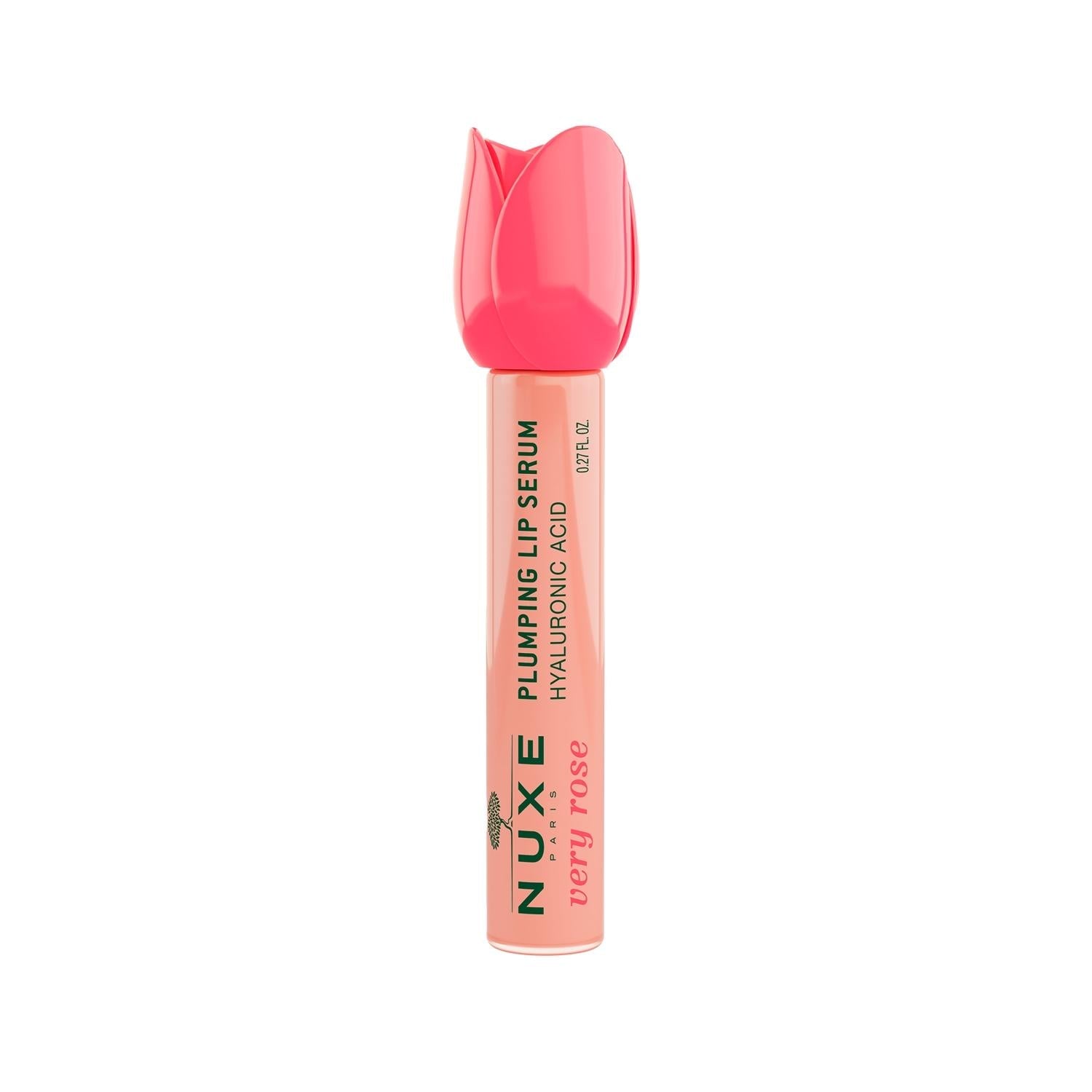 Nuxe Very Rose Lip Serum - Moisturizing &amp; Plumping Lip Care - 8ml Travel Size