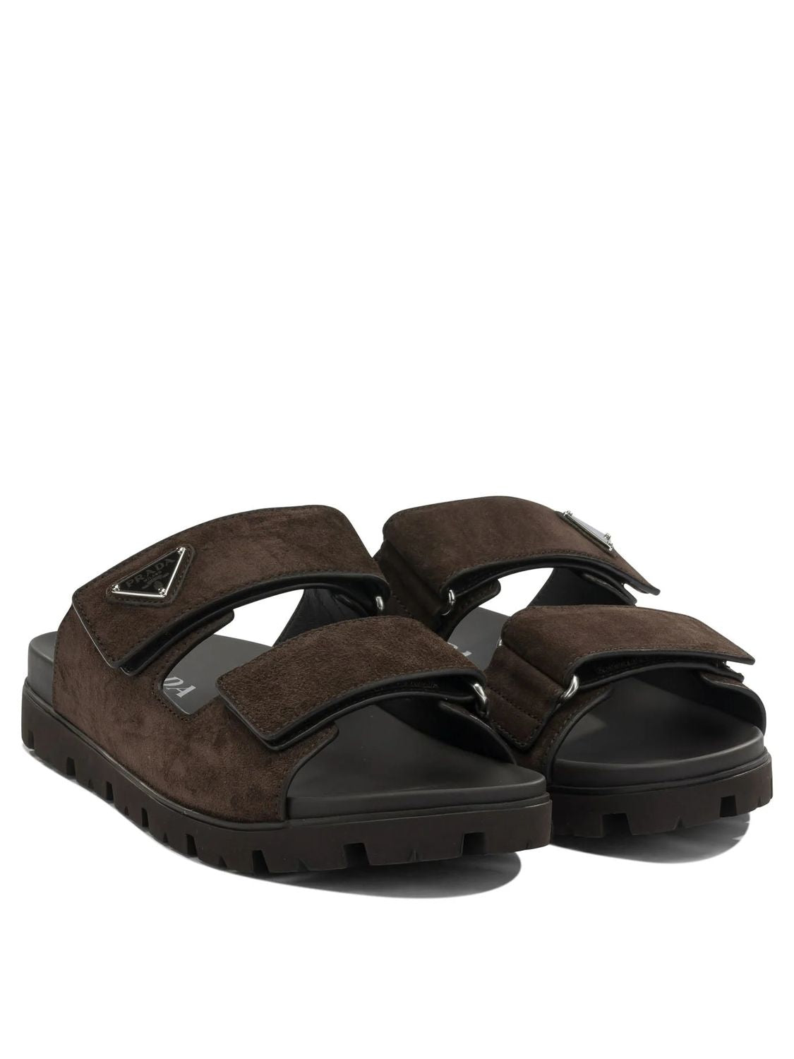 PRADA Premium Leather Sandals for Men - Seasonal Style SS26