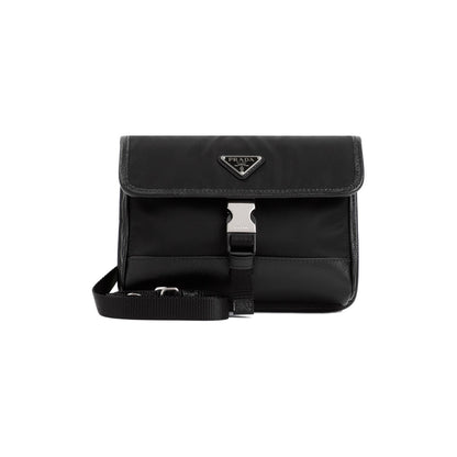 PRADA Mini Smartphone Case with Leather Accents