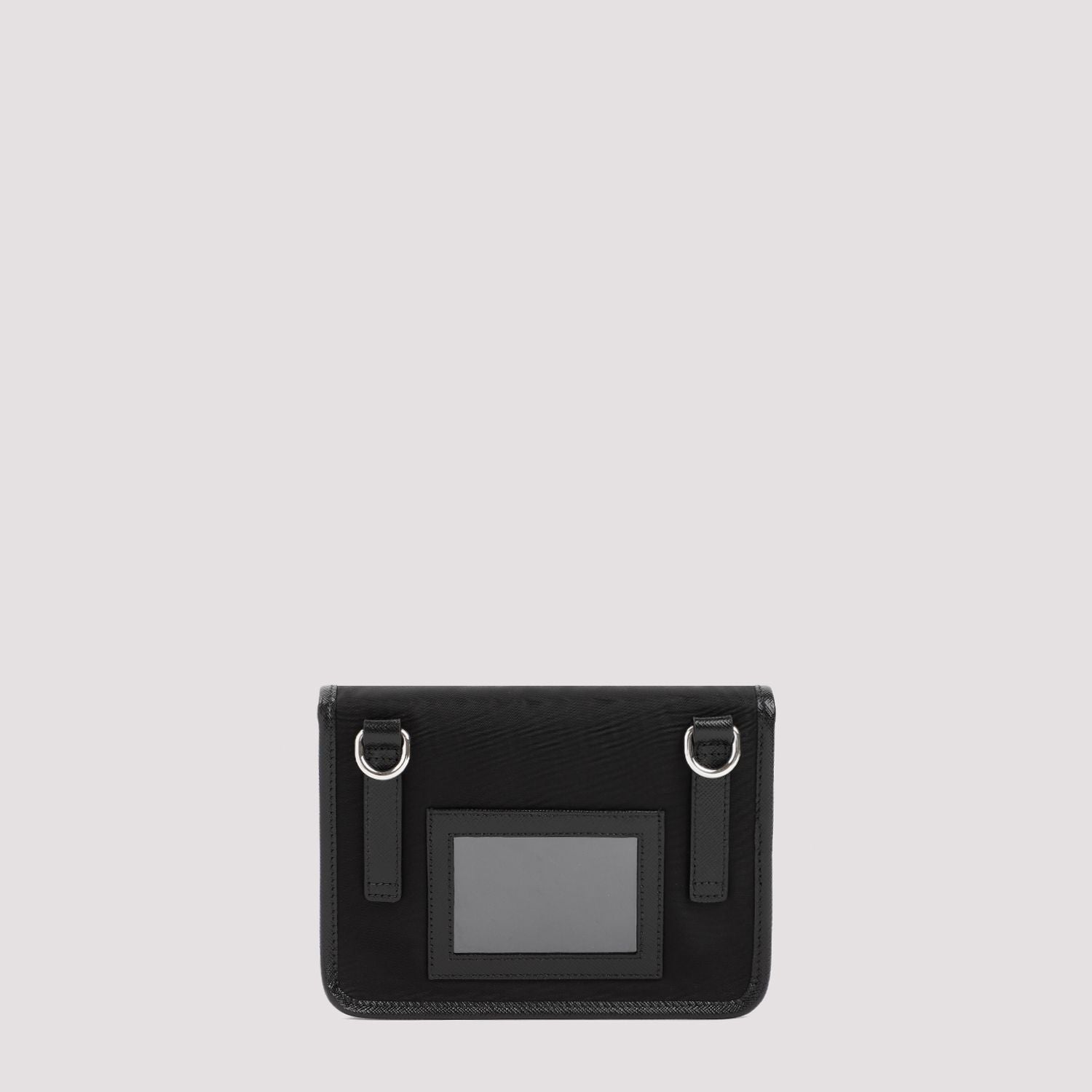 PRADA Mini Smartphone Case with Leather Accents