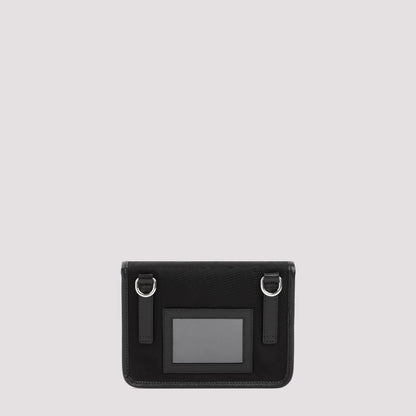 PRADA Mini Smartphone Case with Leather Accents