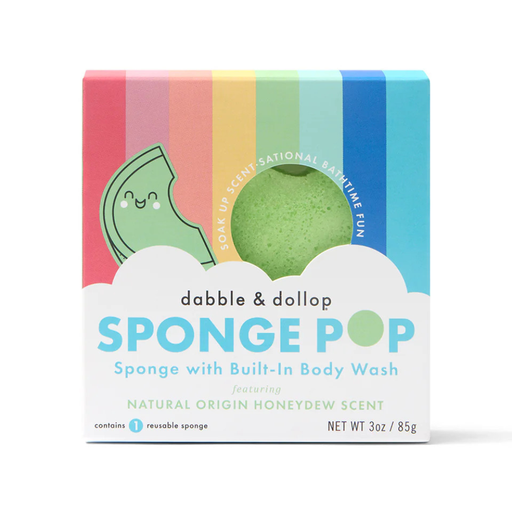 Honeydew Sponge Pop™ Kids Buffer | Dabble &amp; Dollop