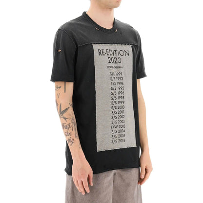 Dolce &amp; Gabbana Printed Cotton T Shirt