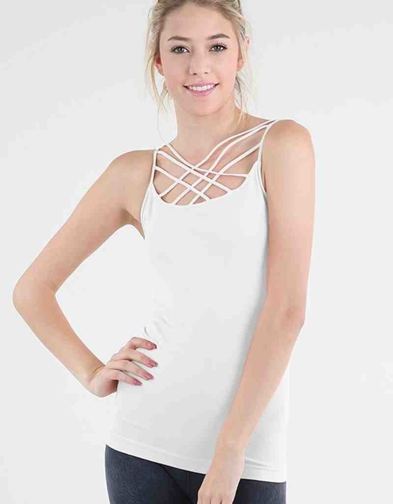 Triple Cross Strap Camisole