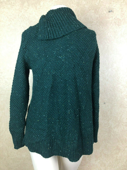 Style &amp; Co Petite Envelope-Neck Tweed Sweater