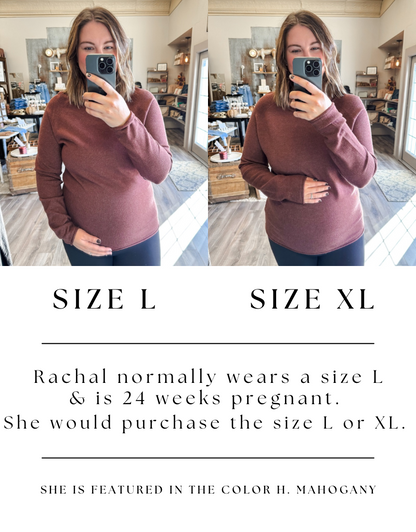 Viscose Round Neck Basic Sweater - H. Grey