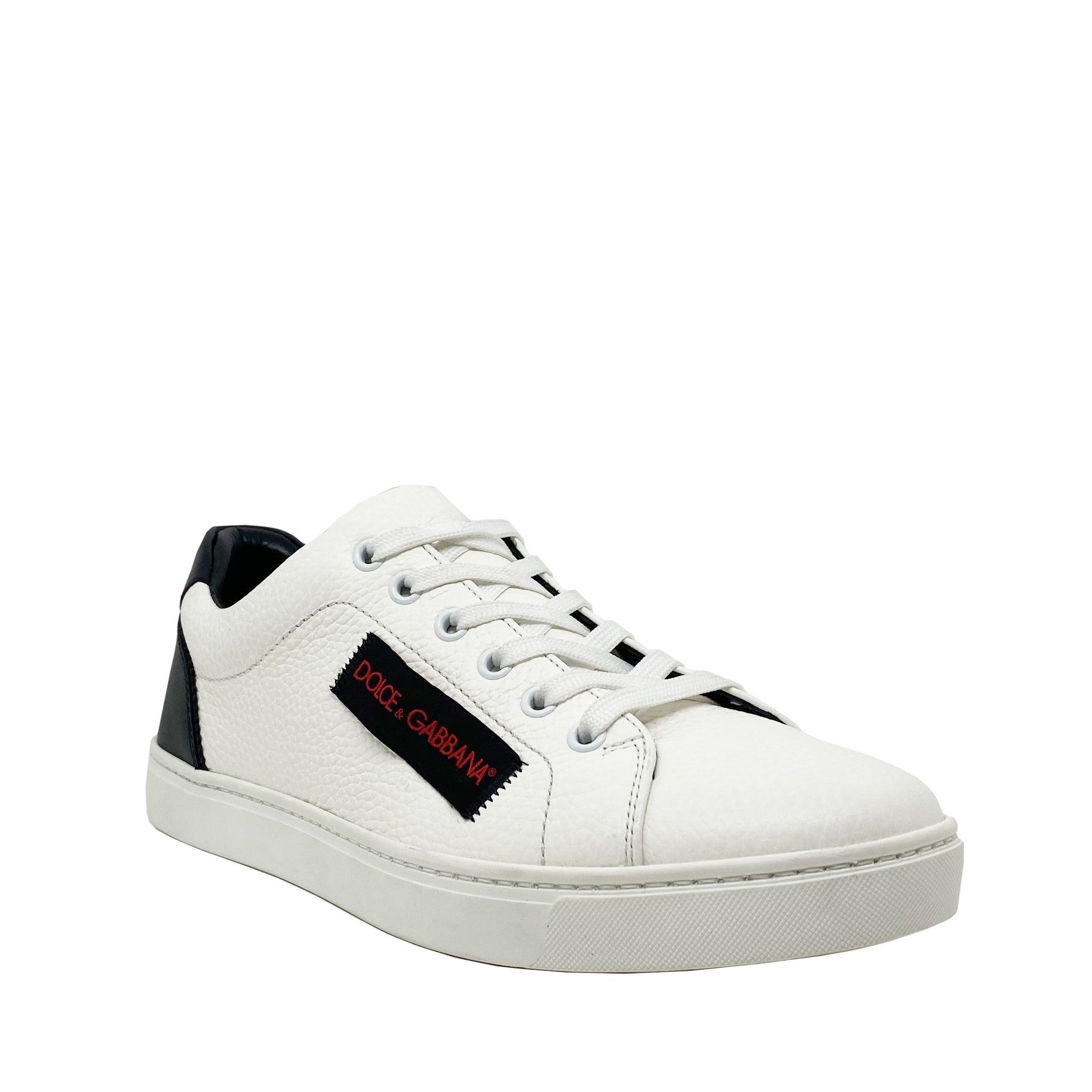 Dolce &amp; Gabbana Logo Leather Sneakers