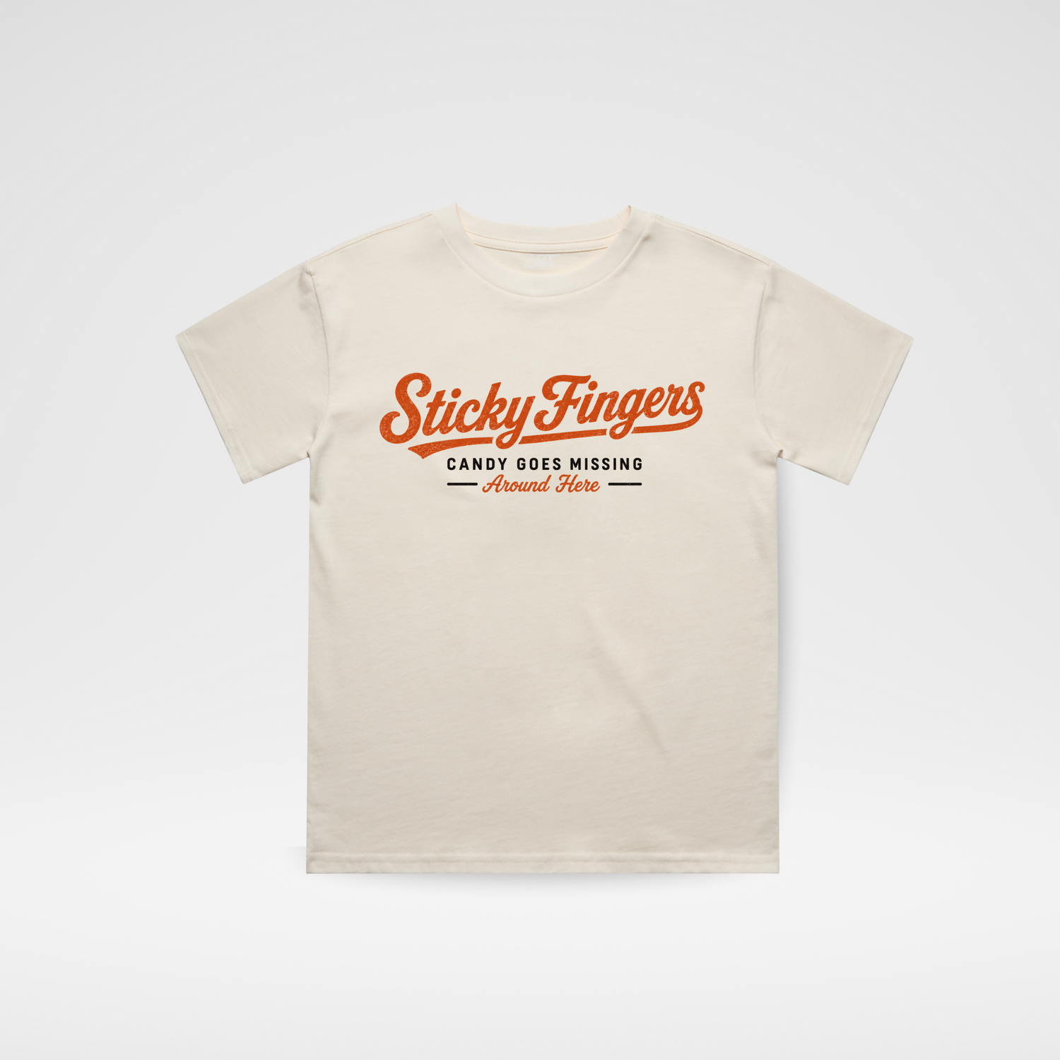 STICKY FINGERS TEE - VINTAGE CREAM