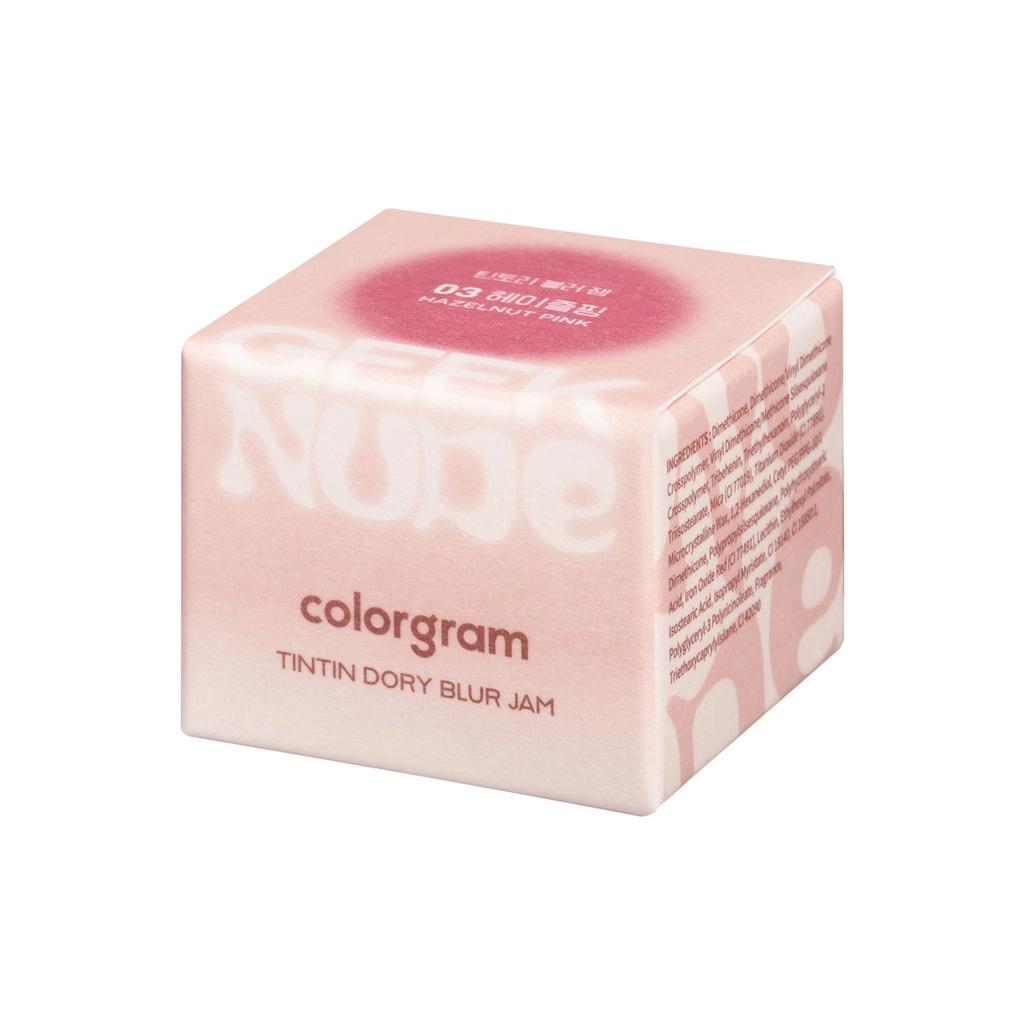 Colorgram Tintin Dory Blur Jam Lip &amp; Cheek 03 Hazelnut Pink