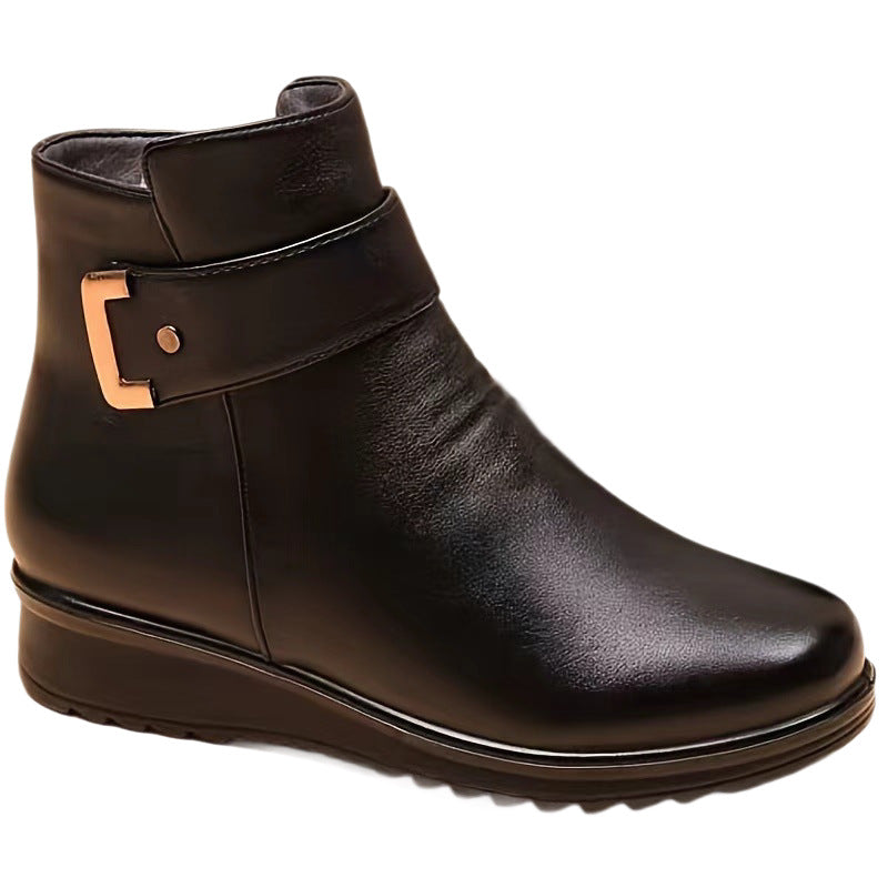 Fleece-Lined Womens Winter Boots