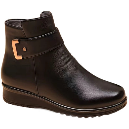 Fleece-Lined Womens Winter Boots
