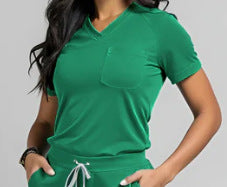 Quick-Dry Short-Sleeve Surgical Suit
