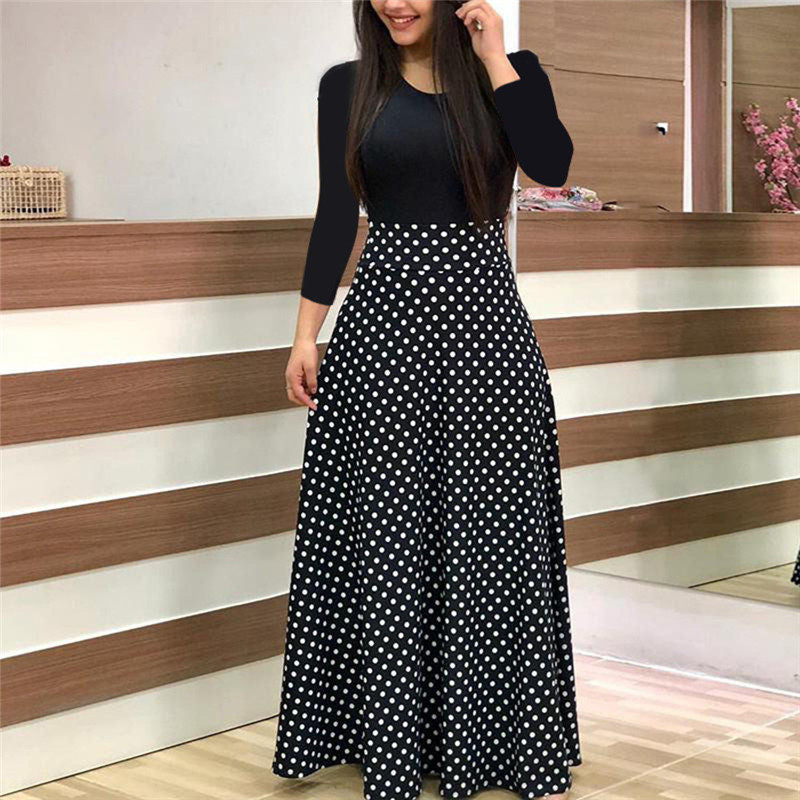 Plus-size dresses, fashionable women&