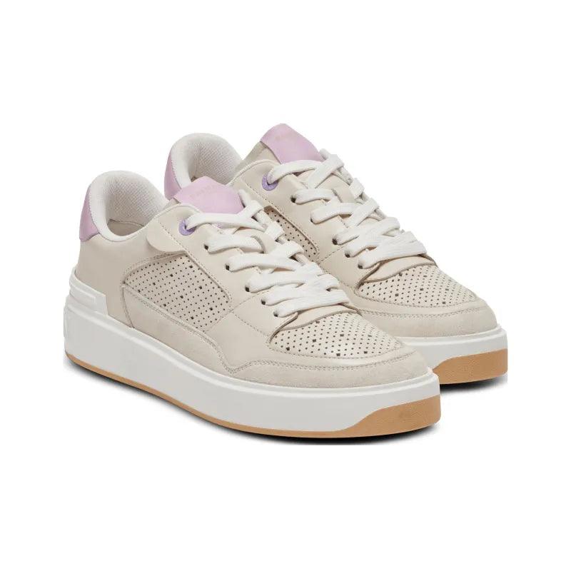 BALMAIN B-Court Flip Leather Sneakers