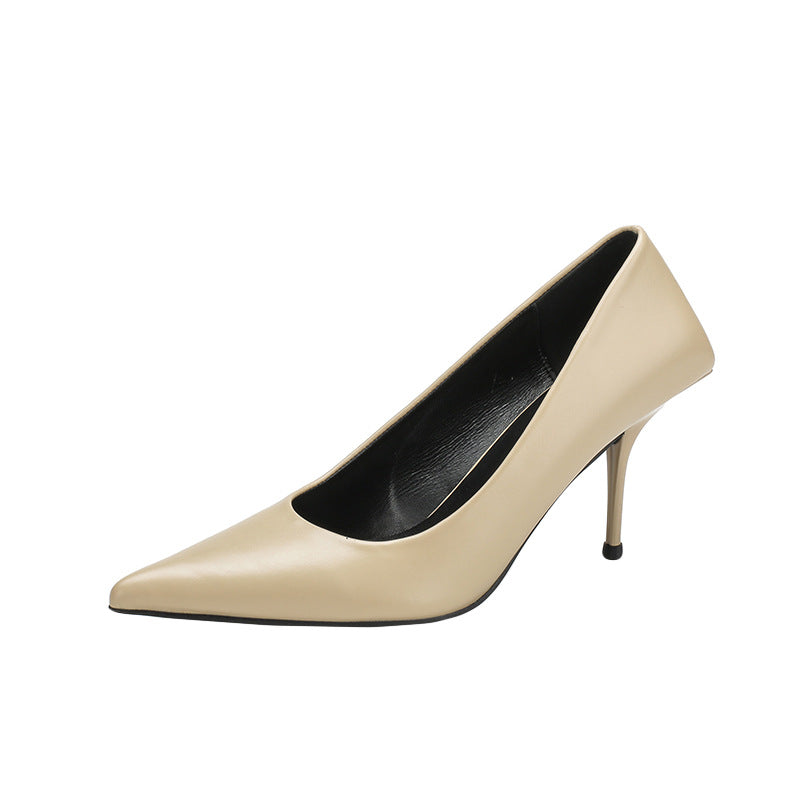 Green Stiletto Pointed Toe High Heels