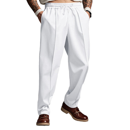 Mens Casual Straight Leg Pants