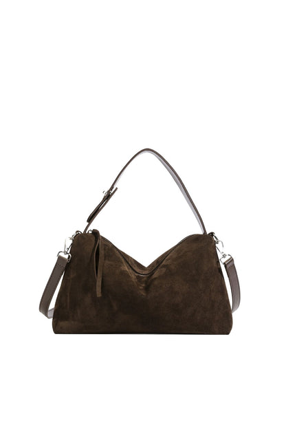 Womens Frosted Leather Crossbody Bag