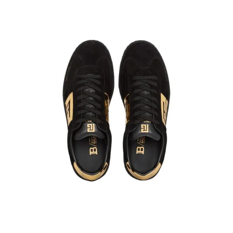BALMAIN Pb Logo Low-Top Sneakers