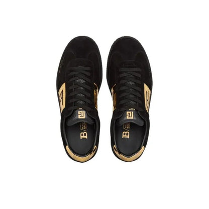 BALMAIN Pb Logo Low-Top Sneakers