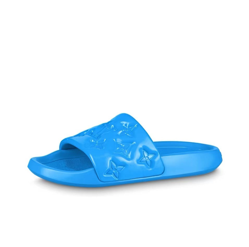 LOUIS VUITTON Waterfront Slide Slippers Men&